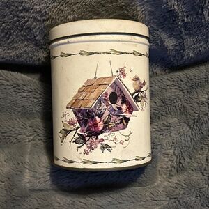 😉Bundle Days😉 Vintage Art In Motion Inc Tin Artist Marilyn Simandle Birdhouse